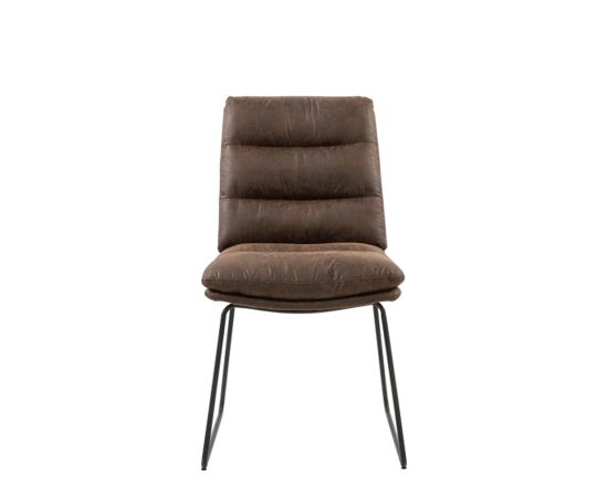 Chair brown STEFFEN 51x68x89 cm