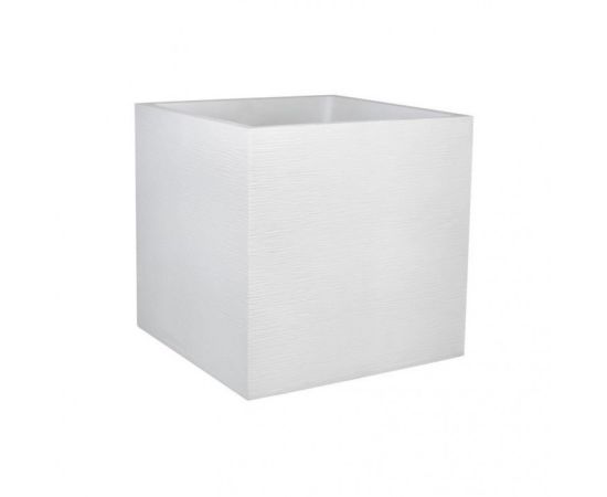 Plastic pot EDA Plastiques POT CARRE GRAPHIT 49,5x49,5x49,5cm 57L