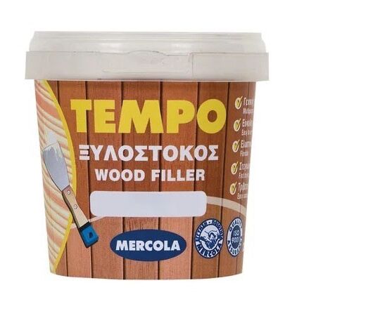 ფითხი ხის Evochem Tempo Wood Filler 200 გ თეთრი