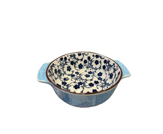 Bowl ceramic DONGFANG blue/light blue 16cm 21492