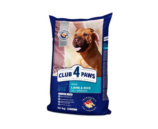 Dry food for dogs 4 Paws lamb and rice 14kg