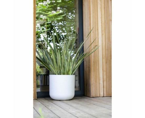 Plastic pot EDA Plastiques Rond GRAPHIT'UP 48,5x46,2cm 67l