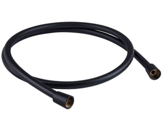 Shower hose Rubineta black 150cm