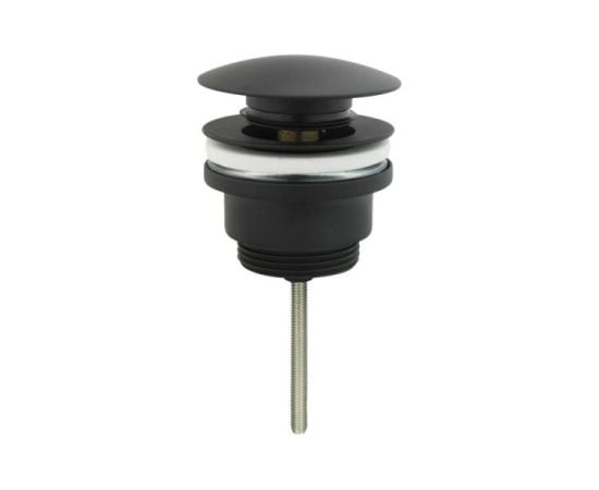 Washbasin siphon Tycner Click-Clack Black Matt