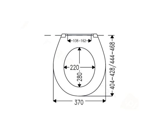 Крышка для унитаза с детским сиденьем Tycner Standart 2W1 PP 2287