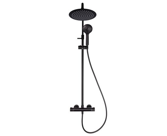 Shower system Rubineta Olo BK Thermo 15 BK