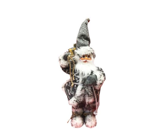 Decoration Santa Claus Mini Gray