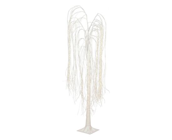 Decoration New Year's willow white 864 LED IP44 timer - h180xd100 cm