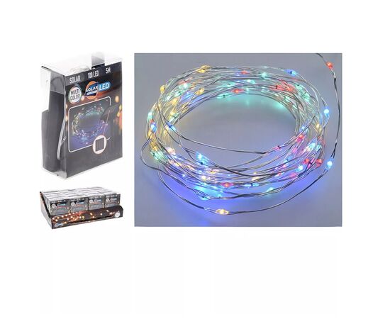 Christmas garland solar wire lighting led 100pcs