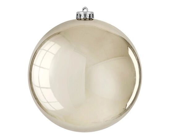 Christmas toy ball champagne 15 cm