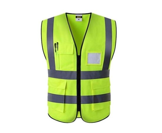 Reflective waistcoat M2M PS009-120 yellow 2XL