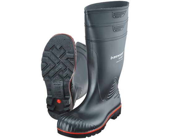 Chemical rubber boots Dunlop 9ACSA 45 black