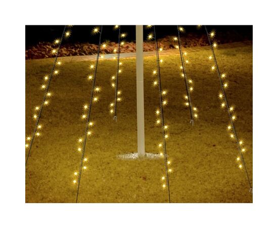 Christmas garland 120 LED warm white