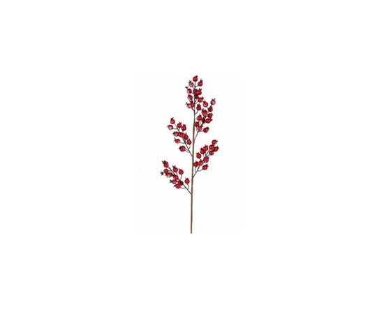 New Year decoration snow berry stem SNOW BERRY STEM RD 70cm