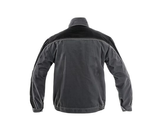 Work jacket gray with black inserts American Safety ASOGBS-J 3XL