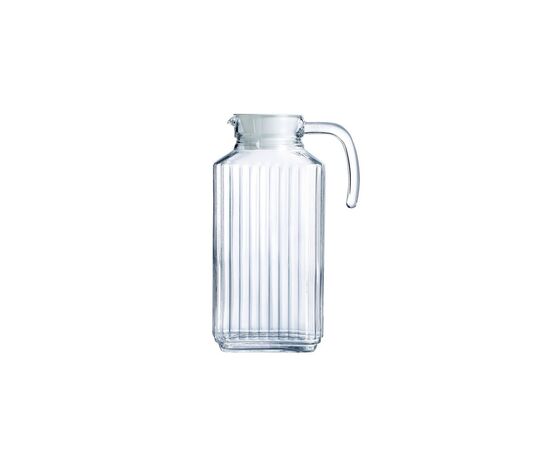 Glass carafe with a plastic lid Luminarc QUADRO 270264 1,7l