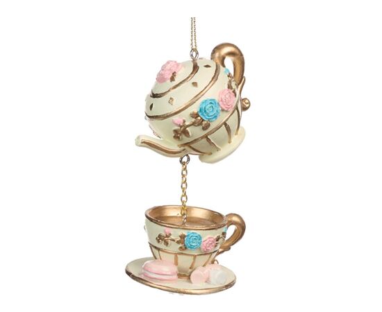 Новогоднее украшение TEAPOT 10 см