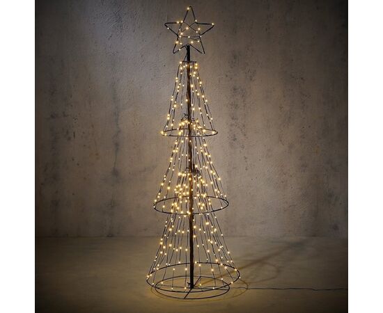 Christmas decoration IP44 310 LED 8FC 150x53 cm