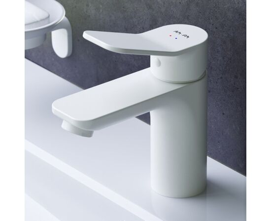 Washbasin faucet AM.PM X-Joy White Matt F85A02133