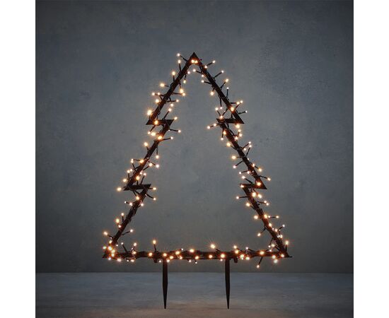 Christmas decoration Christmas tree 175 LED 53x75 cm