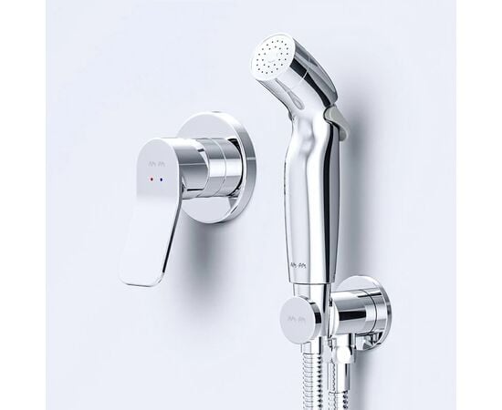 Hygienic set for bidet built-in AM.PM F40H85A00 Chrome