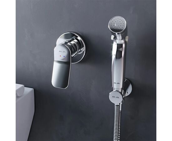 Hygienic set for bidet built-in AM.PM F40H85A00 Chrome