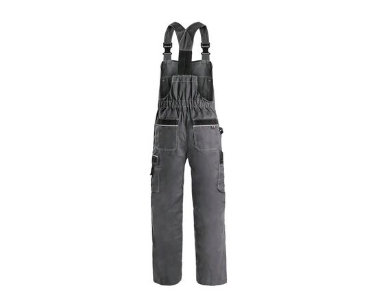 Work overalls gray with black inserts American Safety ASOGBS-B S