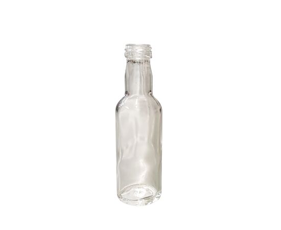 Small vodka bottle with a thread 50 ml