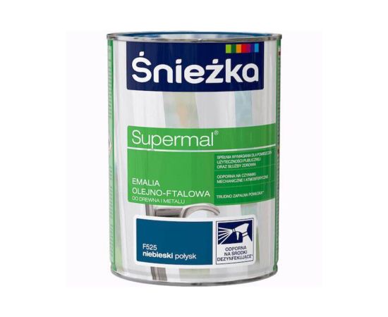 Enamel nitro blue Śnieżka N105 0.8 l