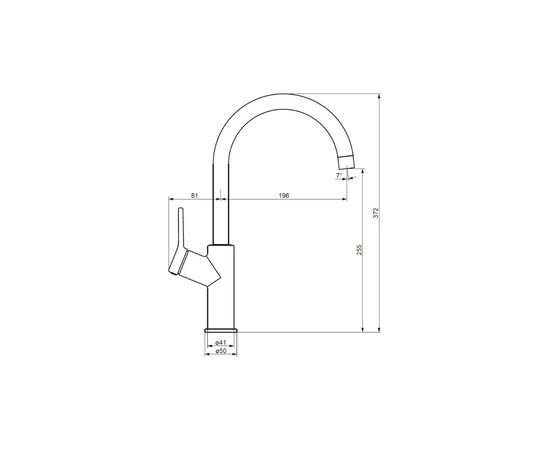 Kitchen Faucet Damixa DX310720000 Eclipse