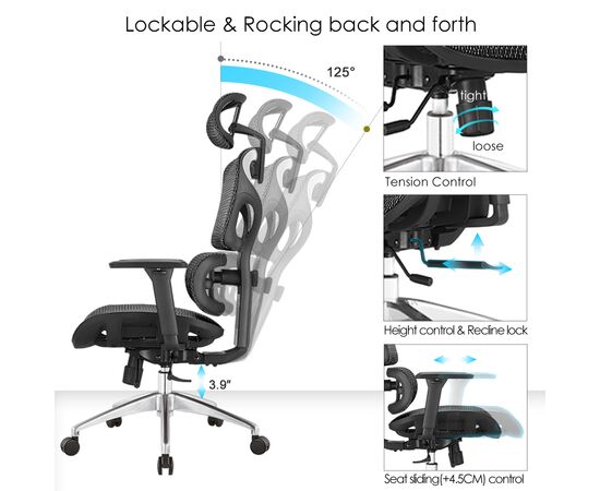 Office chair NOEL Alpha-H