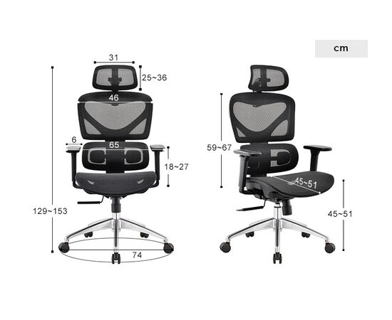 Office chair NOEL Alpha-H