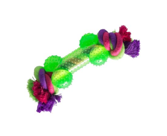 Puppy toy bone with rope Pet Interest 22cm