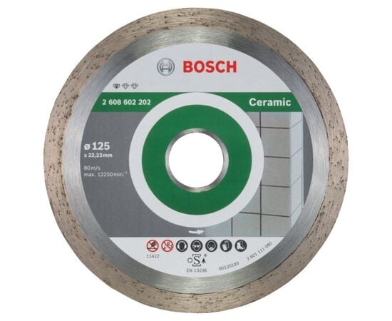 Алмазный диск по керамике Bosch Standard for Ceramic 125x22.23 мм