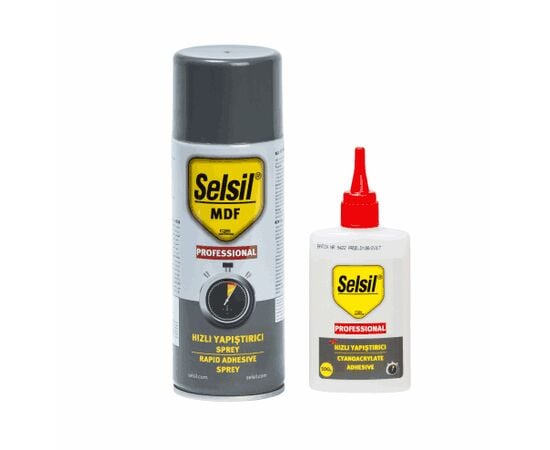 Клей Selsil MDF 200 ml.+50 g.