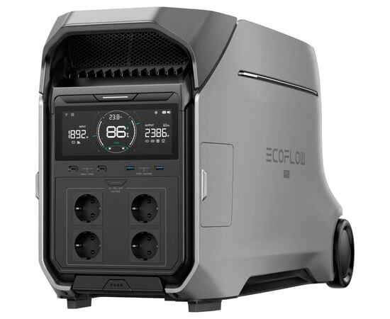 პორტატული ელექტრო სადგური EcoFlow DELTA Pro 3 4096Wh