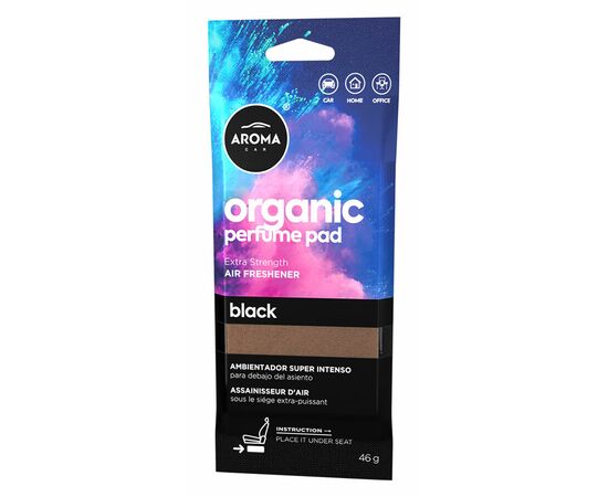 Ароматизатор Aroma Car Organic Perfume Pad Black