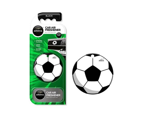 Ароматизатор Aroma Car Polymer Sport Football Black