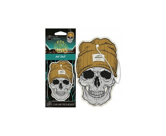 Ароматизатор Aroma Car Dia De Los Muertos Cellulosa Hat Skull