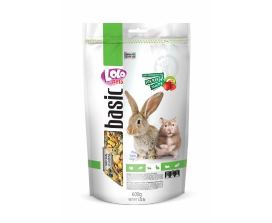 Food for hamsters and rabbits Lolo LO-70105 600 g