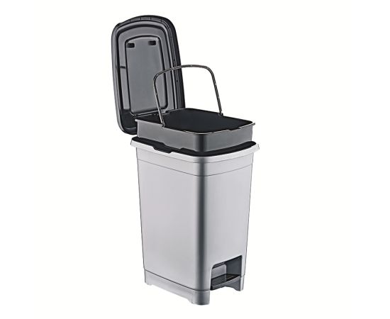 Plastic bin with pedal Hobby Life 18938 25l