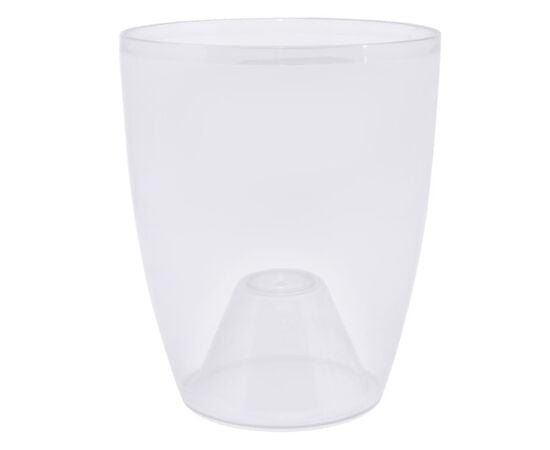 Transparent plastic pot Aleana Orqidea 12x14 transparent