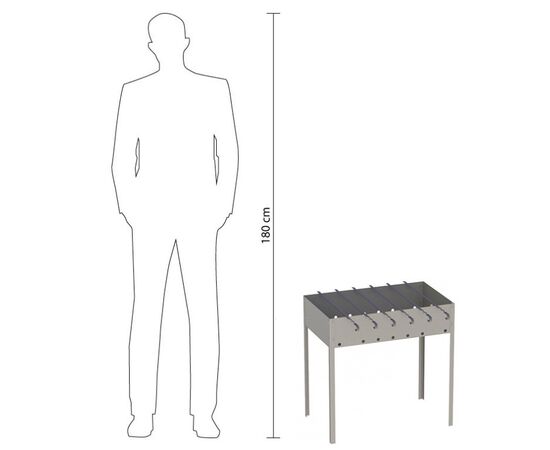 Brazier modular Helios HS-MS.04-E-1