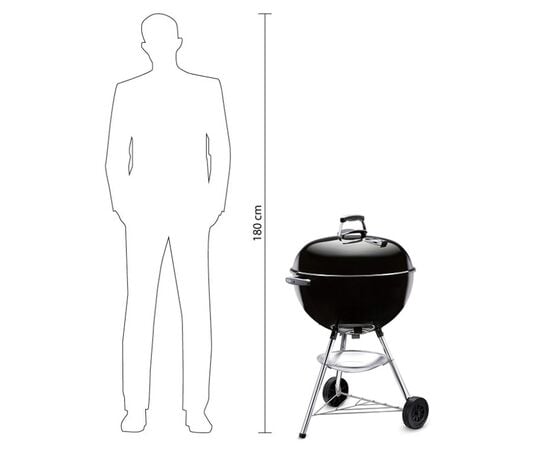 Charcoal grill Weber Bar-B-Kettle 47 cm