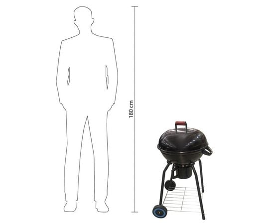 BBQ Grill 2020A 45 cm