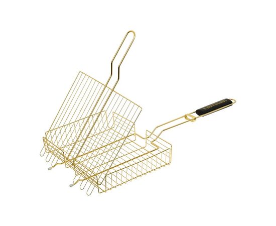 Grill rack universal BoyScout 61901 GOLD 62(+5)х30х25х5.5 cm