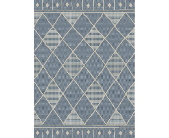 Carpet DCcarpets Terazza 21174 Ivory/Silver/Blue 80x150 cm.