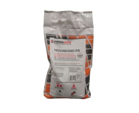 Fireproof tile adhesive Novamix Novabond FR 5 kg