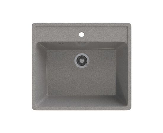 Kitchen sink dark gray marble Gammastone GS-21