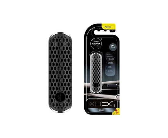 Ароматизатор Aroma Car Hex Polymer Black